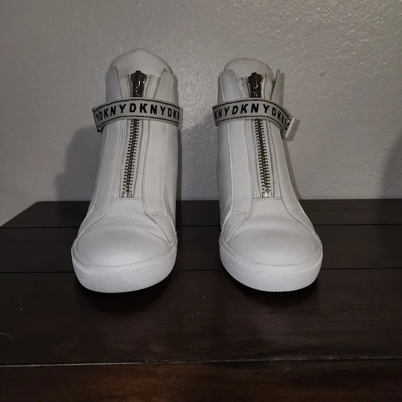 Dkny Shoes Dkny Caddie Wedge Sneakers Poshmark
